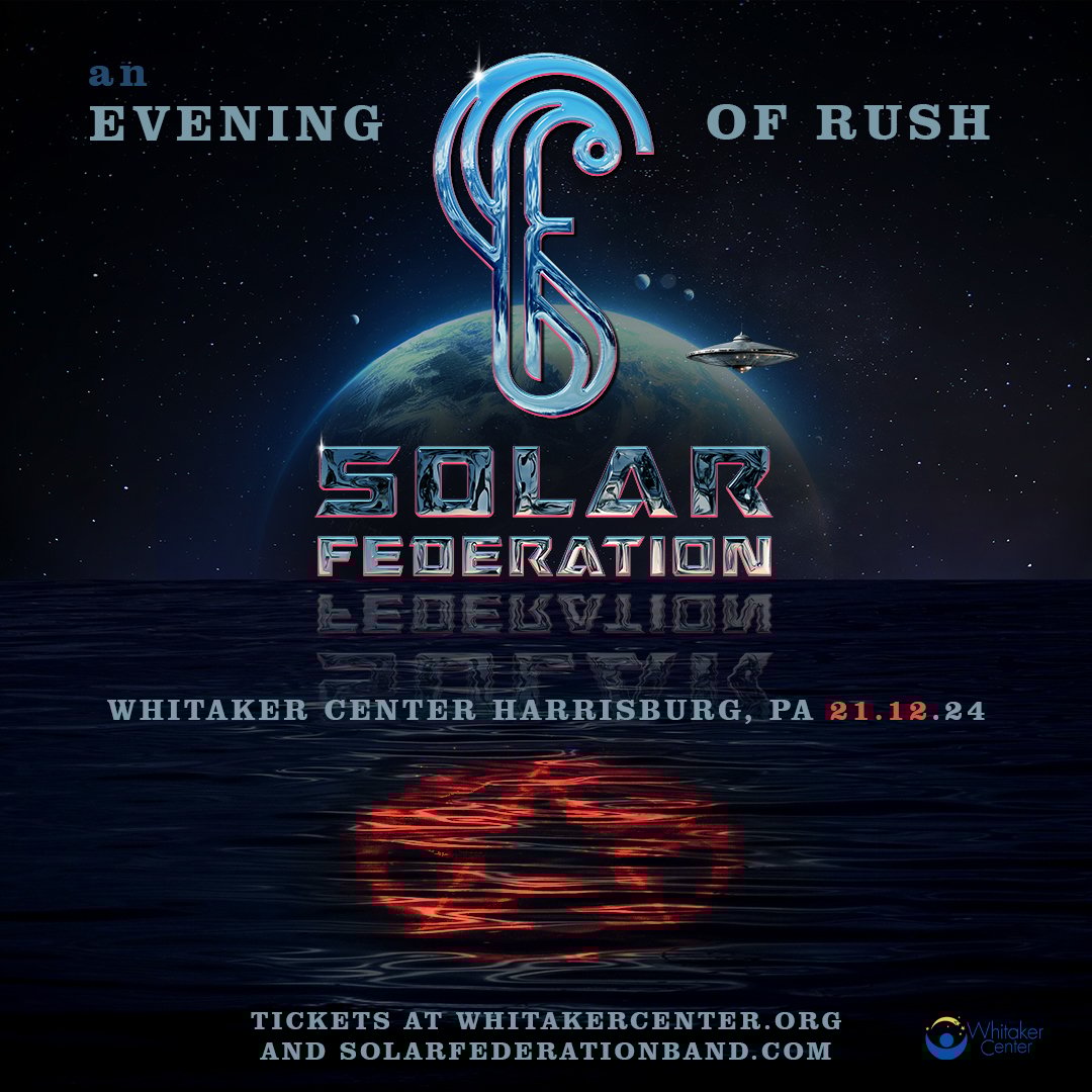 Evening of Rush Solar Federation at Whitaker Center